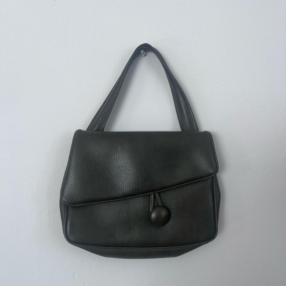 Vintage Green Leather Handbag